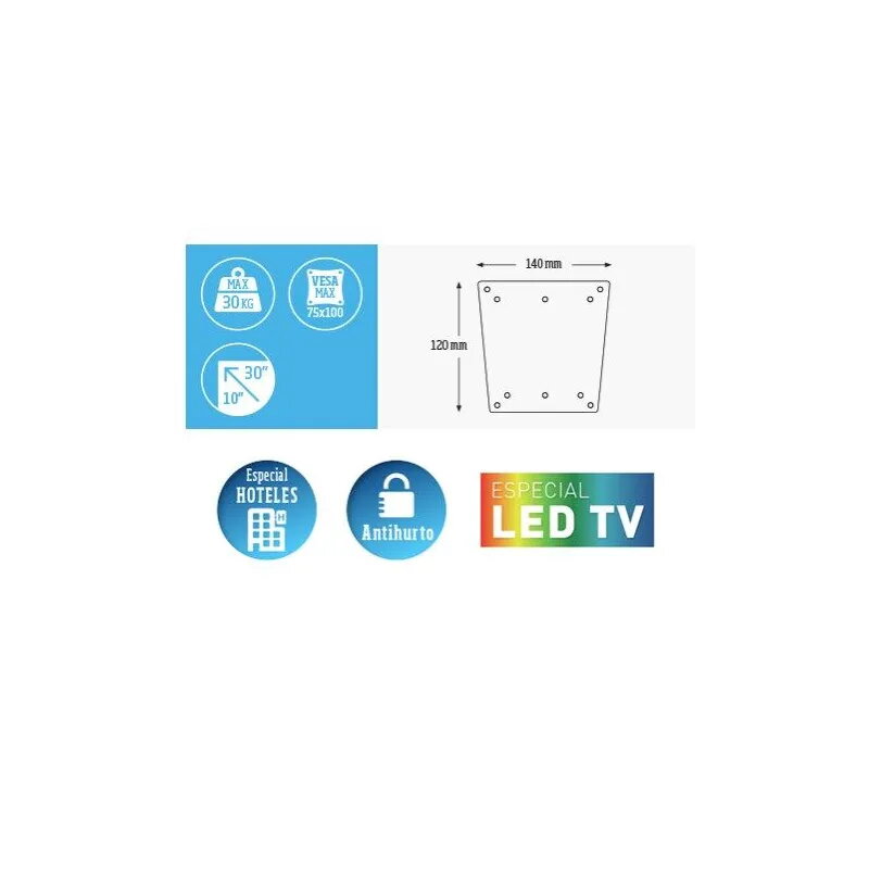 Soporte TV Fijo Engel Axil 10-30" 30kg | España - TiendaCPU