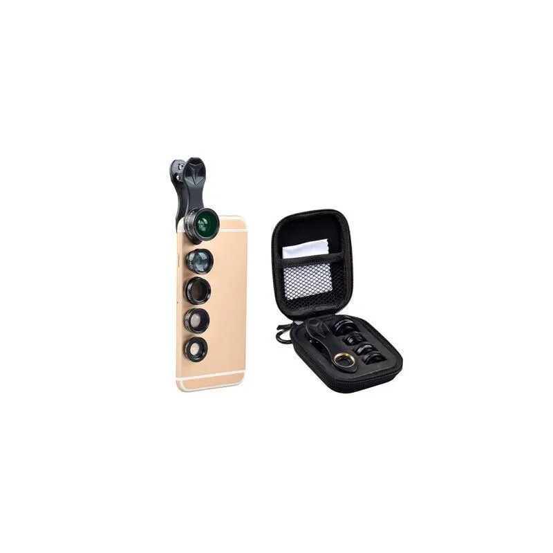 Kit 5 Lentes + Funda para cualquier Smartphone ▶️ Tienda CPU