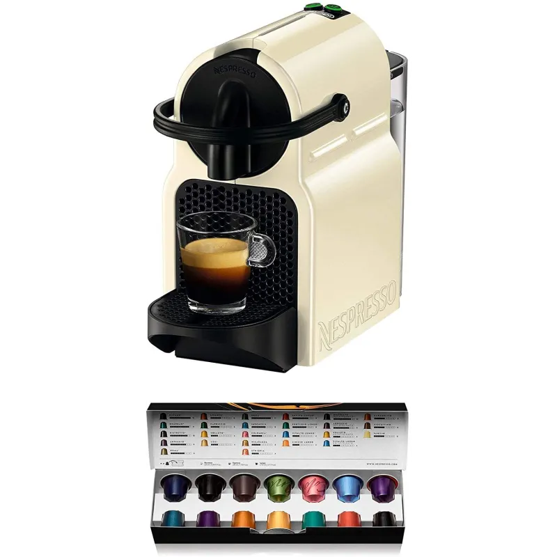 Nespresso DeLonghi Inissia Blanca · Cafetera de Cápsulas ▶️ TiendaCPU