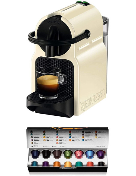 Nespresso DeLonghi Inissia Blanca · Cafetera de Cápsulas ▶️ TiendaCPU