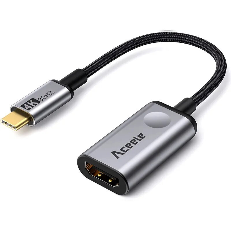 Aceele Adaptador USB-C a HDMI ▶️ TiendaCPU