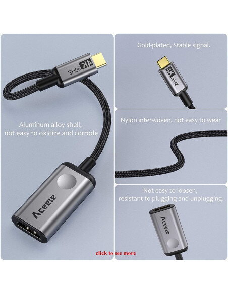 Aceele USB-C to HDMI adapter ▶️ TiendaCPU