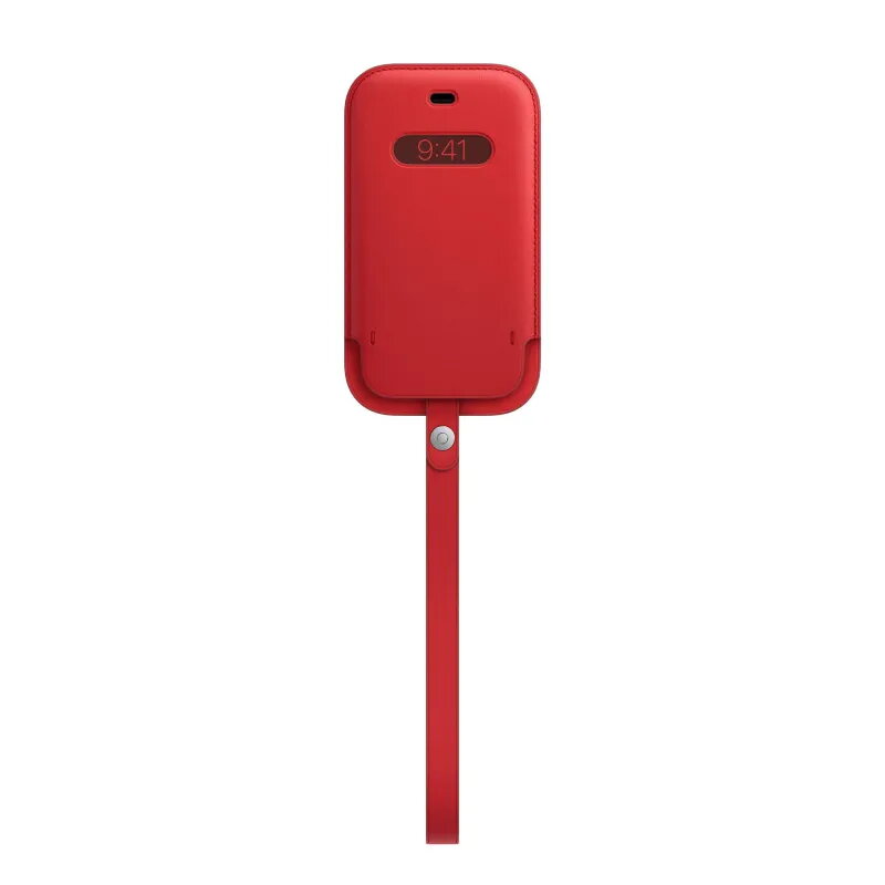 Comprehensive MagSafe Leather Case for iPhone 12 mini Red · TiendaCPU
