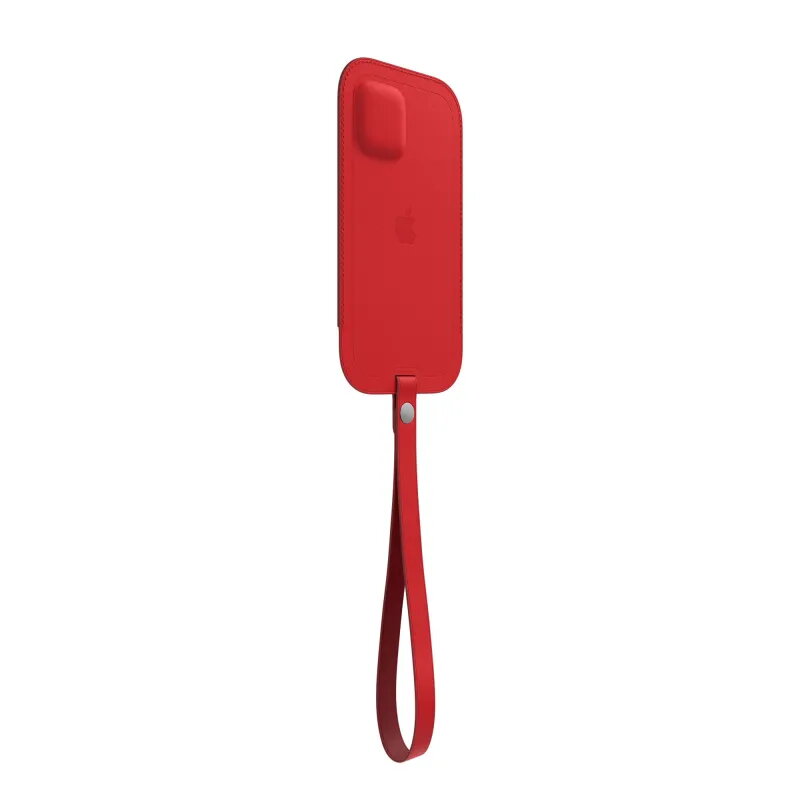 Comprehensive MagSafe Leather Case for iPhone 12 mini Red · TiendaCPU