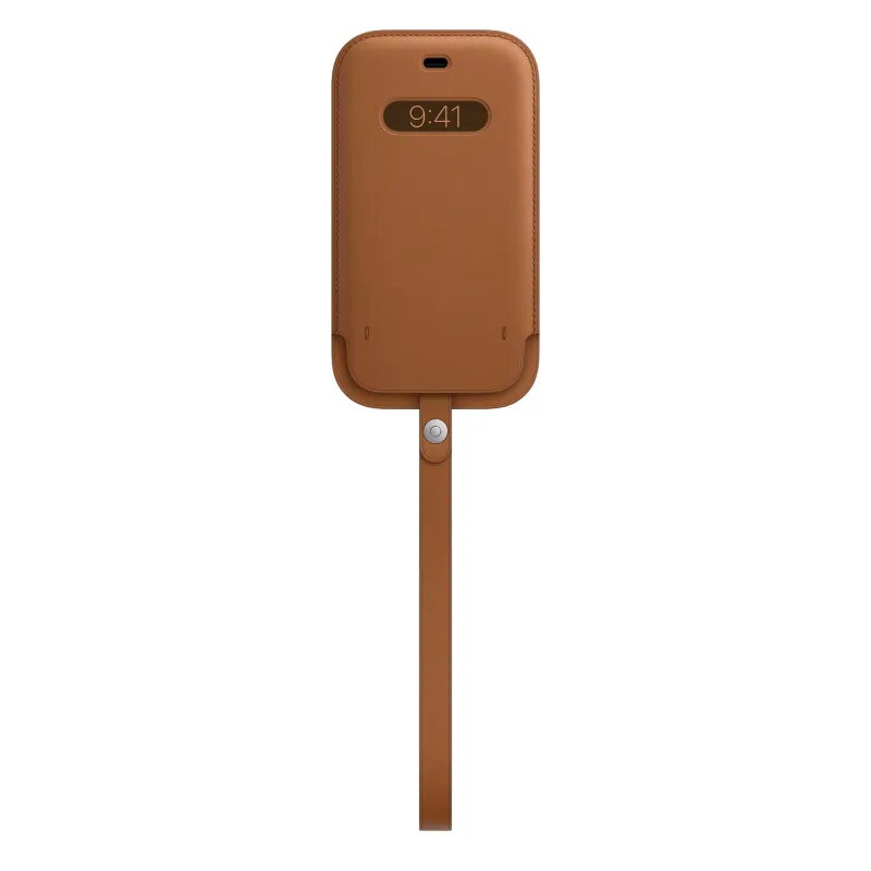 Comprehensive MagSafe Leather Case for iPhone 12 Brown