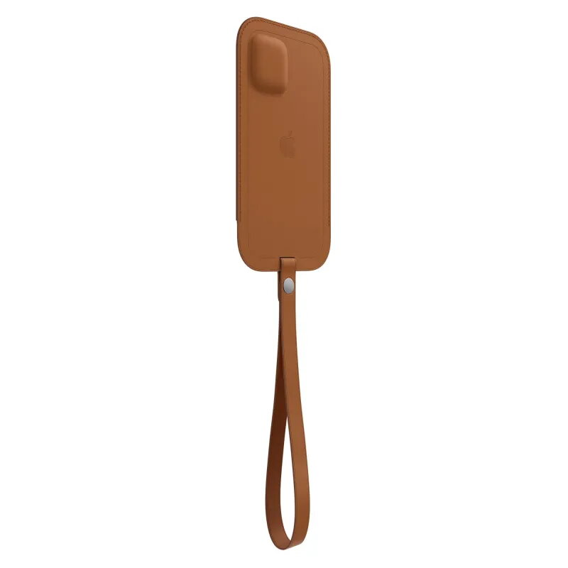 Comprehensive MagSafe Leather Case for iPhone 12 Brown