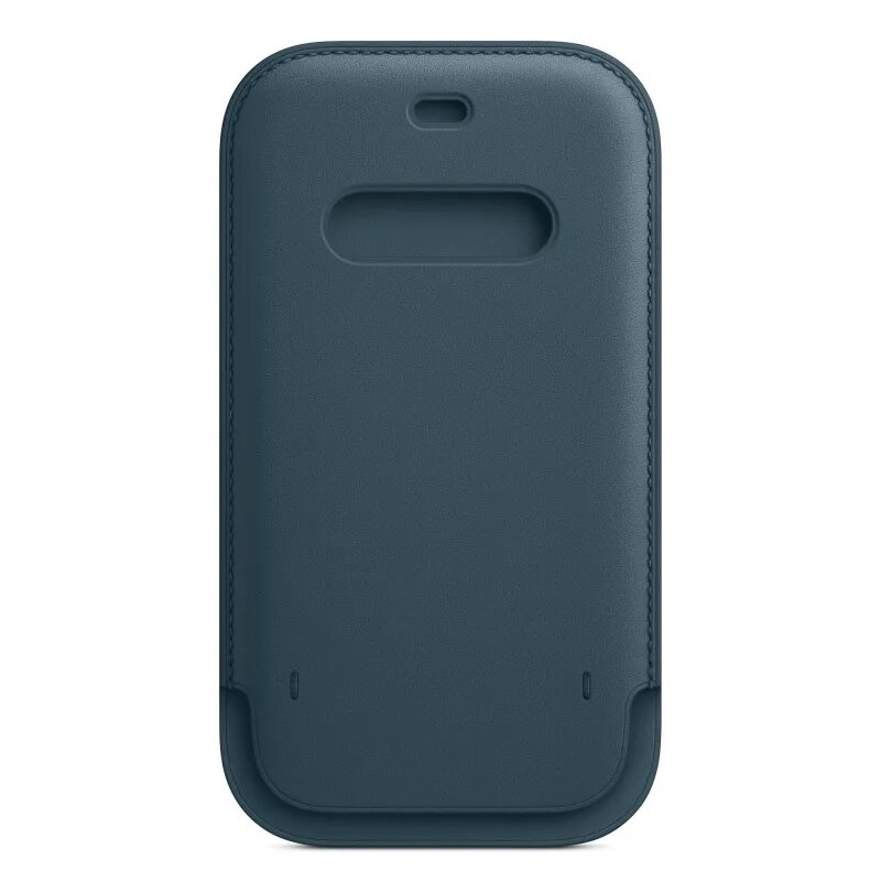 Comprehensive MagSafe leather case for iPhone 12 and iPhone Pro Blue