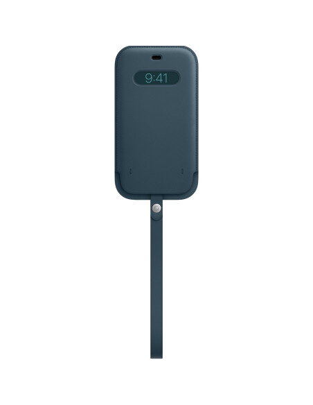 Funda integral de piel con MagSafe para el iPhone 12 Pro MAX Azul