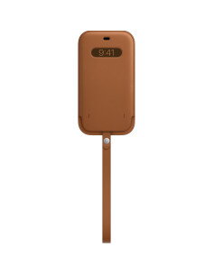 Comprehensive MagSafe Leather Case for iPhone 12 Pro MAX Brown Caramel