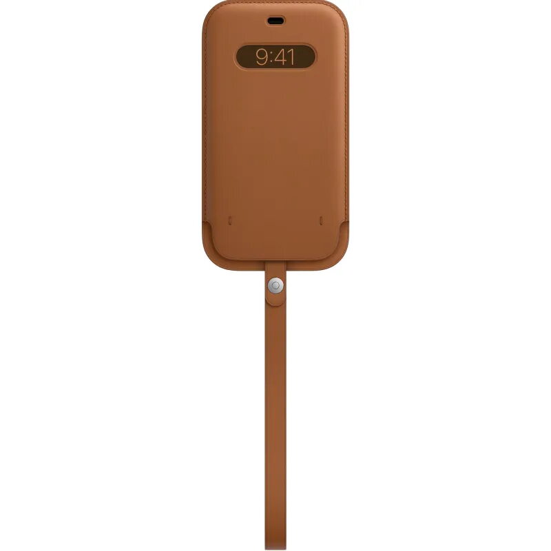 Comprehensive MagSafe Leather Case for iPhone 12 Pro MAX Brown Caramel