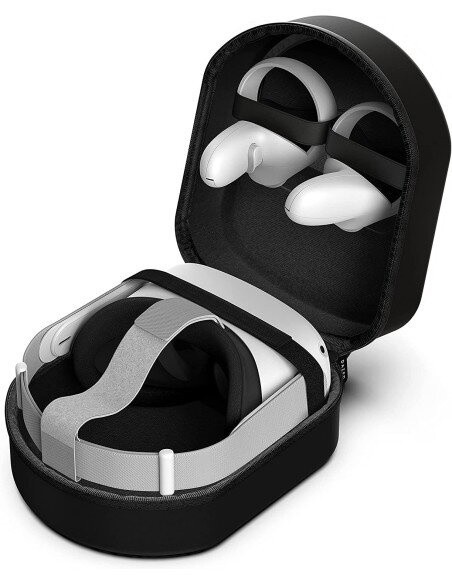 Funda para Oculus Quest 2 V2 Negra-TiendaCPU