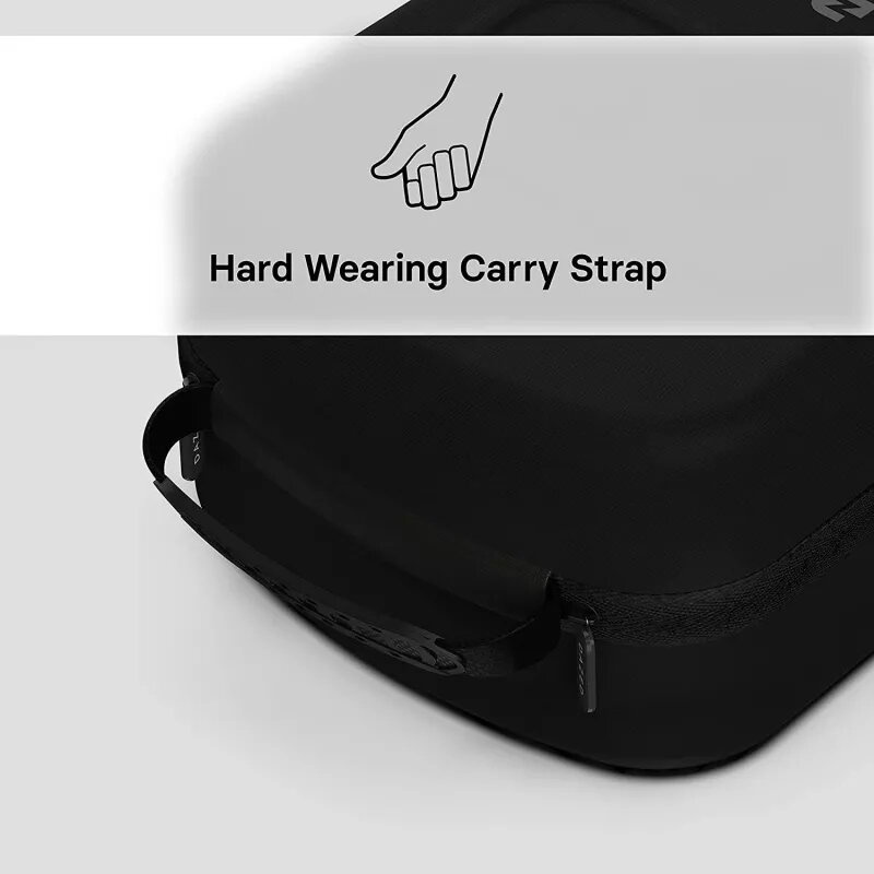 Case for Oculus Quest 2 V2 Black-TiendaCPU