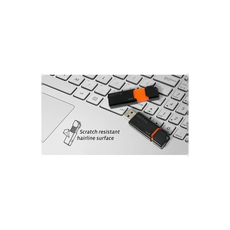 8Gb 2.0 retractable USB Gotta