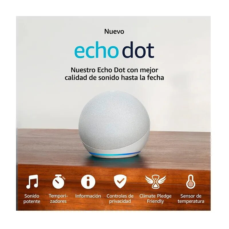 Amazon Echo Dot 5th Gen White | Best Sounding Alexa