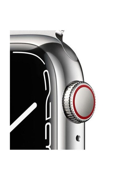 Smartwatches Apple Watch S7 41 mm LTE Caja de acero inoxidable Plata