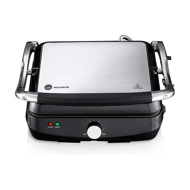 Cocina Mini-Grill Eléctrica Wilfa Press Acero/Negra  - TiendaCPU