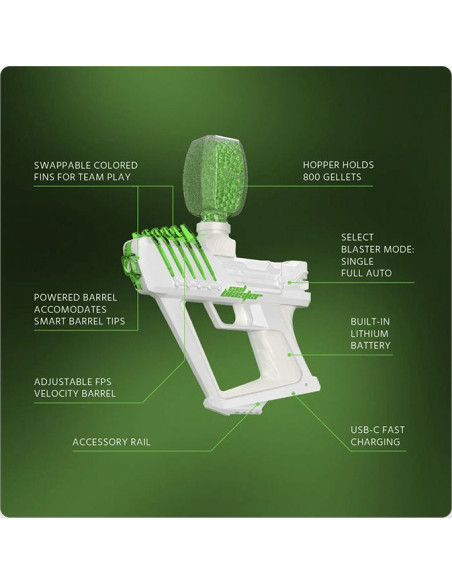 Buy Gel Blaster Surge | Rechargeable Gel Ball Gun | Toy - TiendaCPU