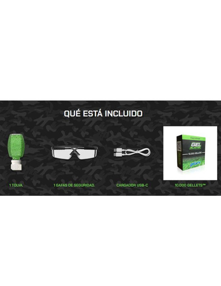 Gel Blaster Surge | Pistola de juguete Recargable y Segura - TiendaCPU