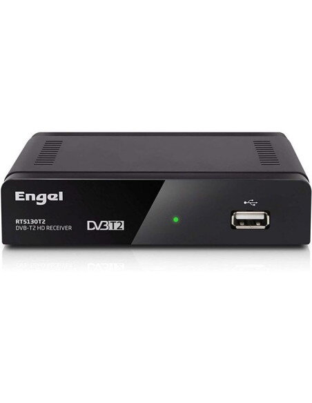 Engel RT5130T2 | Receptor TDT DVB-T2 Full HD Grabador PVR - TiendaCPU
