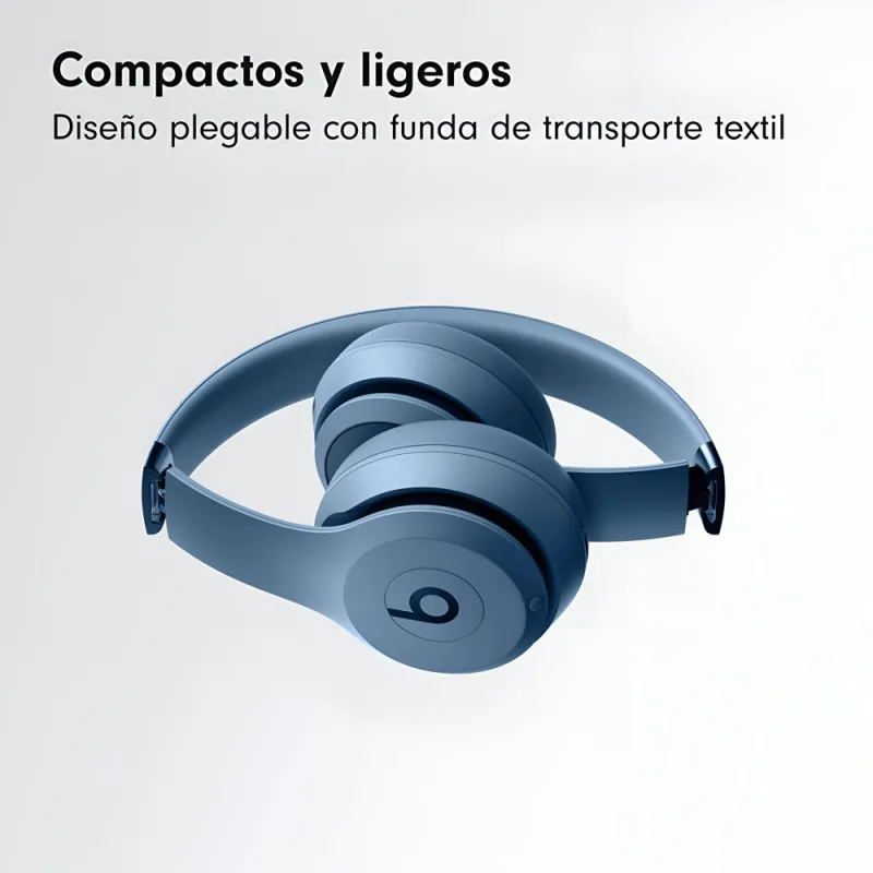 Beats Solo 4 Wireless Bluetooth Azul Pizarra – Auriculares On-Ear