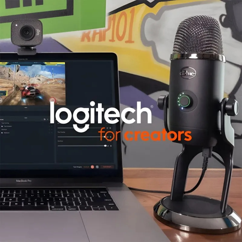 Buy Logitech Blue Yeti USB Microphone Black | Studio Quality