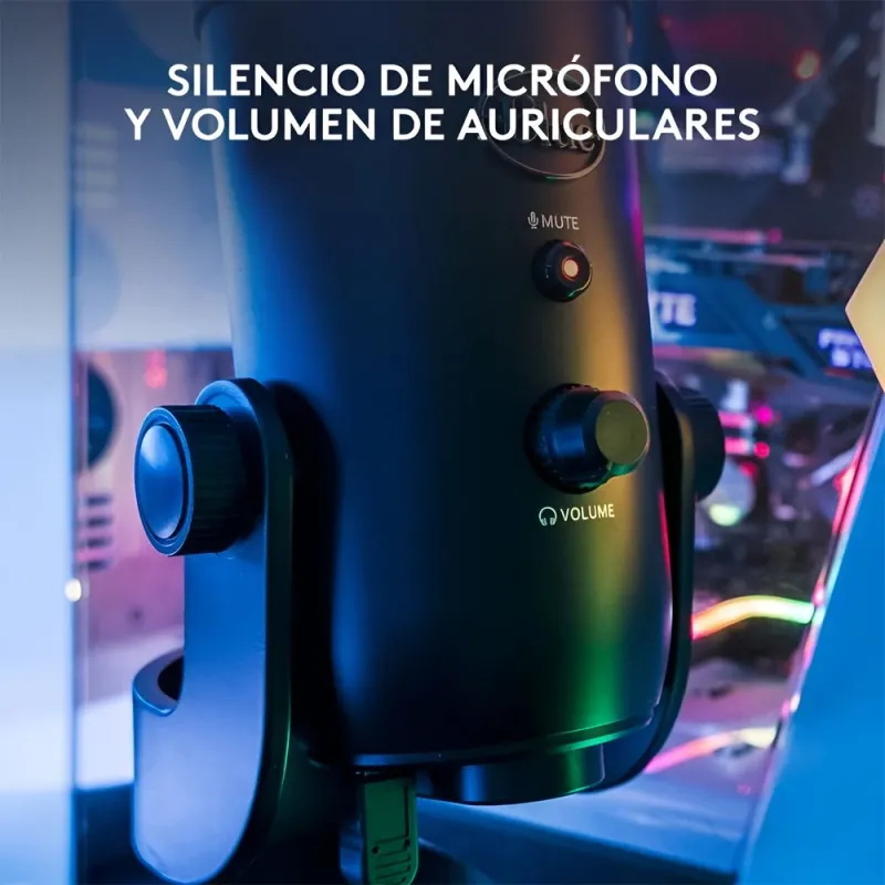 Buy Logitech Blue Yeti USB Microphone Black | Studio Quality