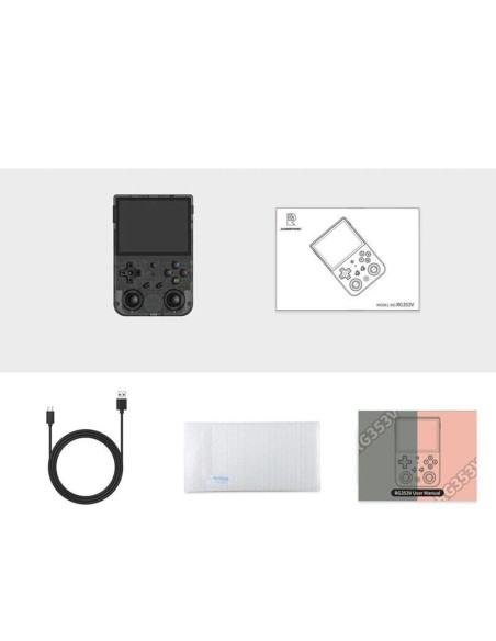 Buy Online Retro Laptop Console Anbernic RG353V 64GB Transparent Black