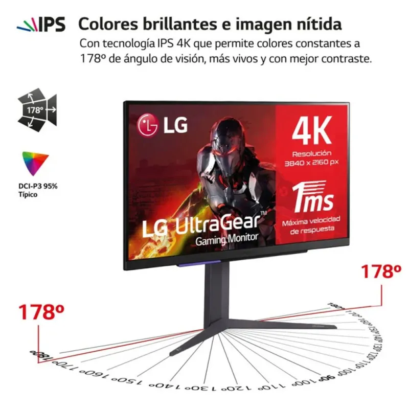 Monitores gaming LG - Productos oficiales