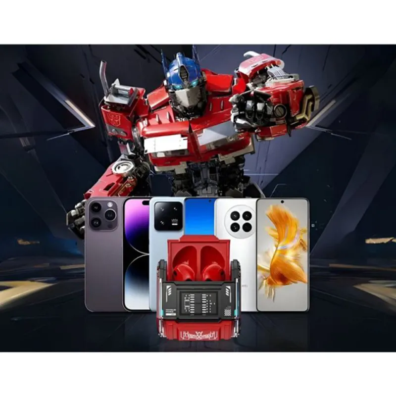Comprar online Auriculares TWS Transformers MG-C03 red