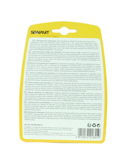 Ambientador stick vainilla | Accesorio de aspiradora - TiendaCPU