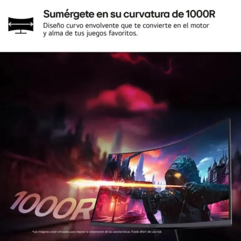Buy LG UltraGear 27" Curved Gaming Monitor 27GS60QC-B VA