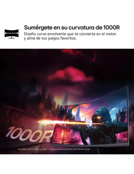 Buy LG UltraGear 27" Curved Gaming Monitor 27GS60QC-B VA