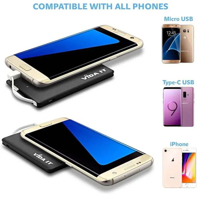 Comprar Batería Externa Axil Tipo Tarjeta 2500mAh