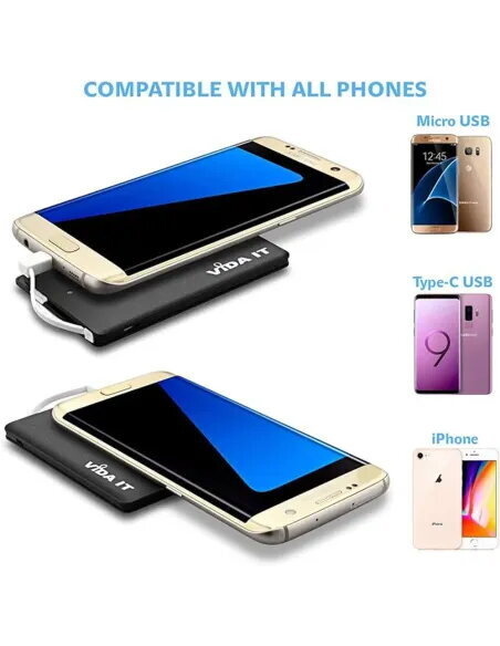 Comprar Batería Externa Axil Tipo Tarjeta 2500mAh
