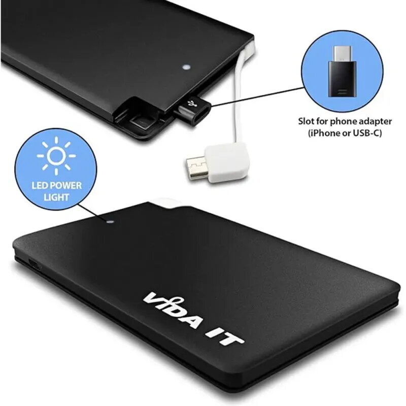 Comprar Batería Externa Axil Tipo Tarjeta 2500mAh