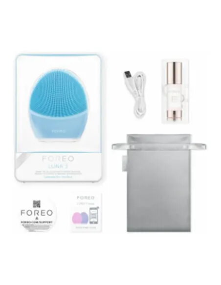 Foreo Luna 3 Combination Skin Azul – Cepillo facial sónico antiedad