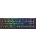Ducky Zero 6108 100% Classic Black RGB Tri-Mode Connect MX2A-Blue (ES)
