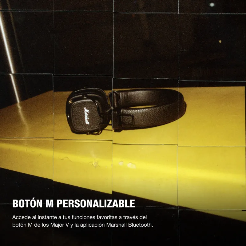 Auriculares Inalámbricos Bluetooth Marshall Major V Negro