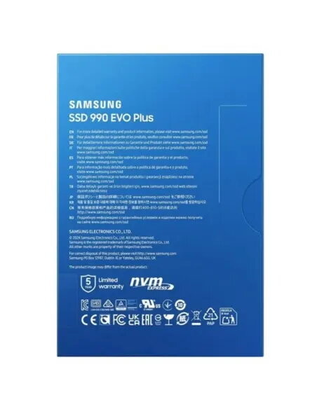 Disco SSD Samsung 990 EVO Plus 1TB M.2 NVMe PCIe MZ V9S1T0BW