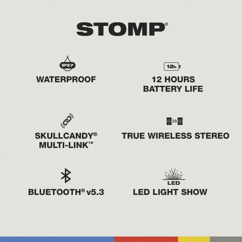 Skullcandy Stomp Mini Wireless Party Speaker