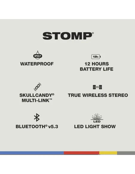 Skullcandy Stomp Mini Wireless Party Speaker