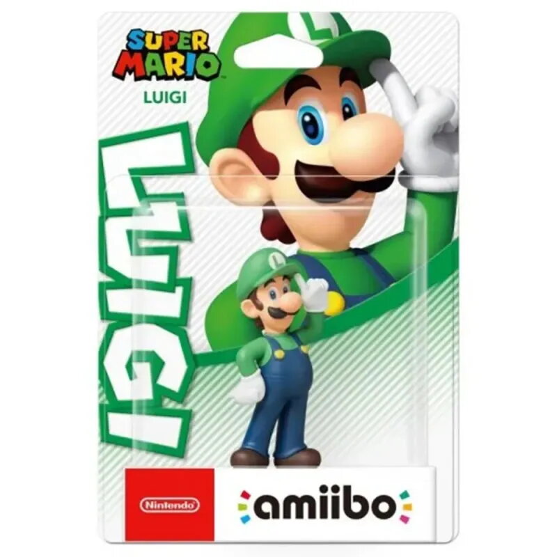 Amiibo Luigi Super Mario | Figura NFC Switch & 3DS - TiendaCPU