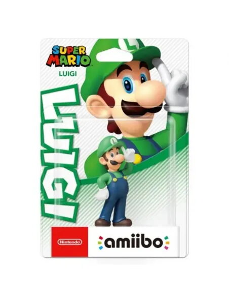 Amiibo Luigi Super Mario | Figura NFC Switch & 3DS - TiendaCPU