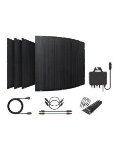 Kit solar para balcón - placas flexibles 800