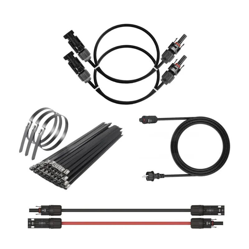 Kit solar para balcón - placas flexibles 800