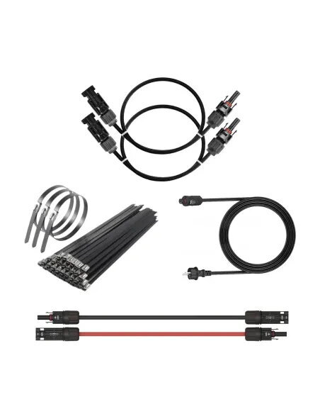 Kit solar para balcón - placas flexibles 800