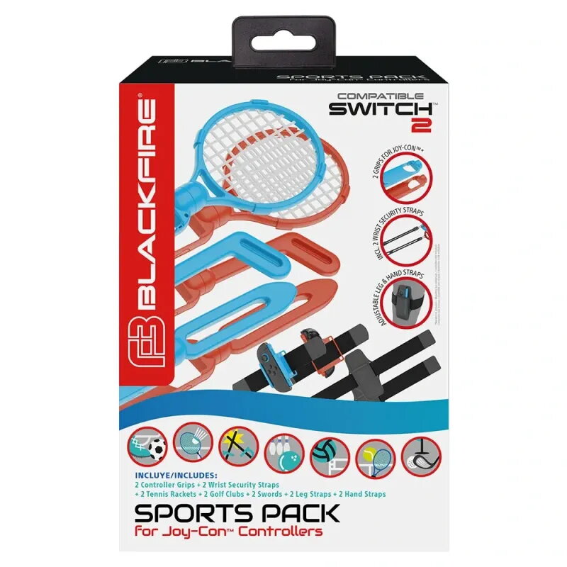 Comprar Blackfire Pack Deporte 14 en 1 para JOY-CON de Switch 2