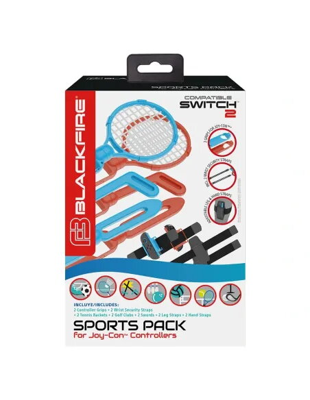 Comprar Blackfire Pack Deporte 14 en 1 para JOY-CON de Switch 2