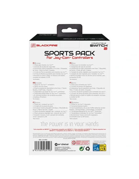 Comprar Blackfire Pack Deporte 14 en 1 para JOY-CON de Switch 2
