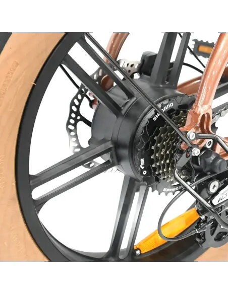 Bicicleta Electrica E-Bike FAT Youin DALLAS COPPER